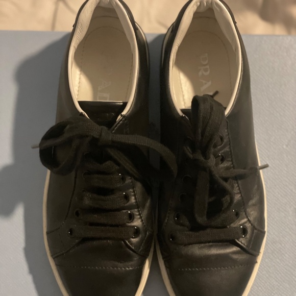 Prada leather sneakers - Picture 3 of 3